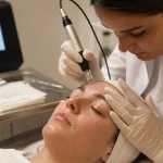 BB glow avis : microneedling du visage en clinique