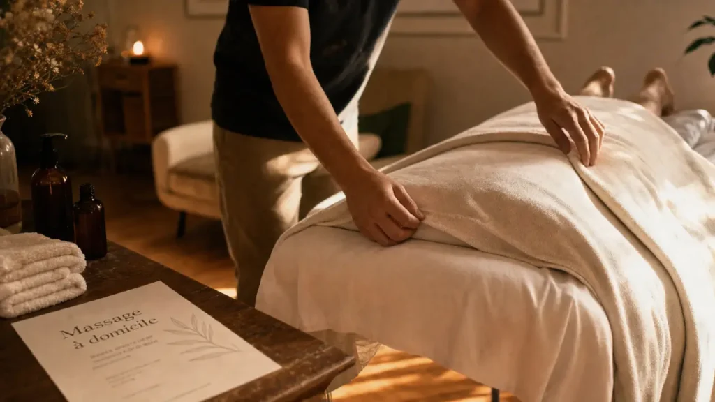 Massage à domicile : 5 critères pour choisir votre praticien et réussir votre séance
