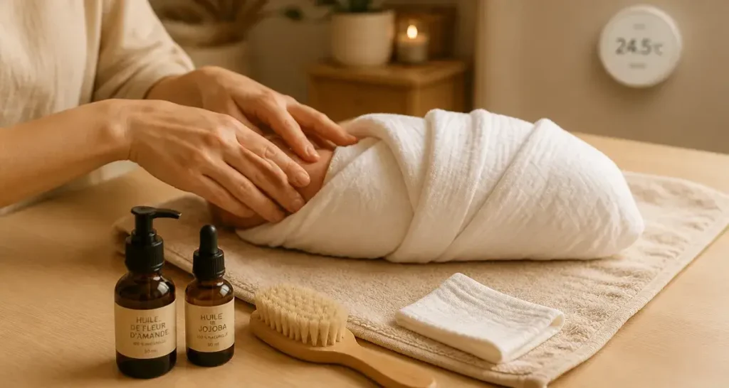 Massage colique bébé : 5 gestes doux pour calmer les gaz et apaiser le ventre