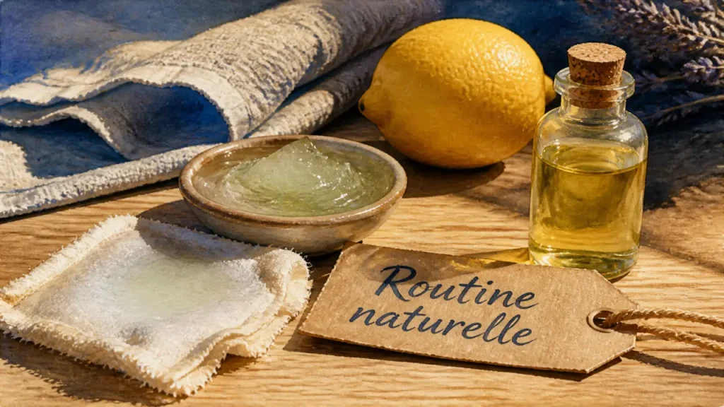 Routine soin visage naturel : diagnostic, étapes clés et ingrédients adaptés