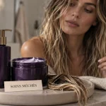 Meilleur soin cheveux méchés : masque violet et soin sans rinçage
