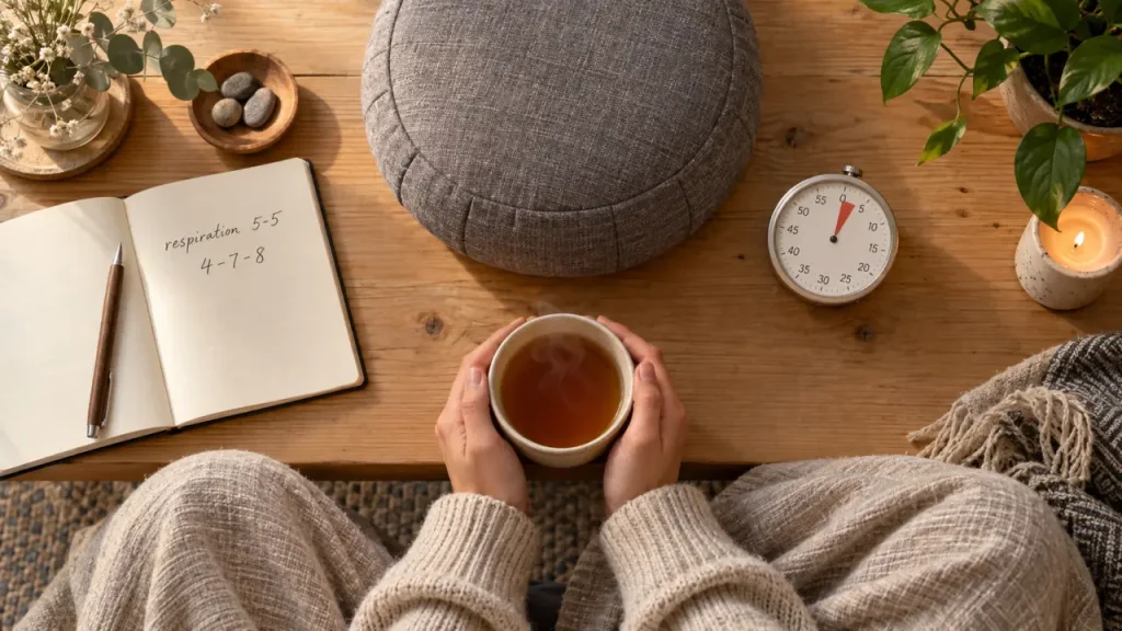 Relaxation détente : 5 minutes pour calmer le corps, 4 techniques pour la durée
