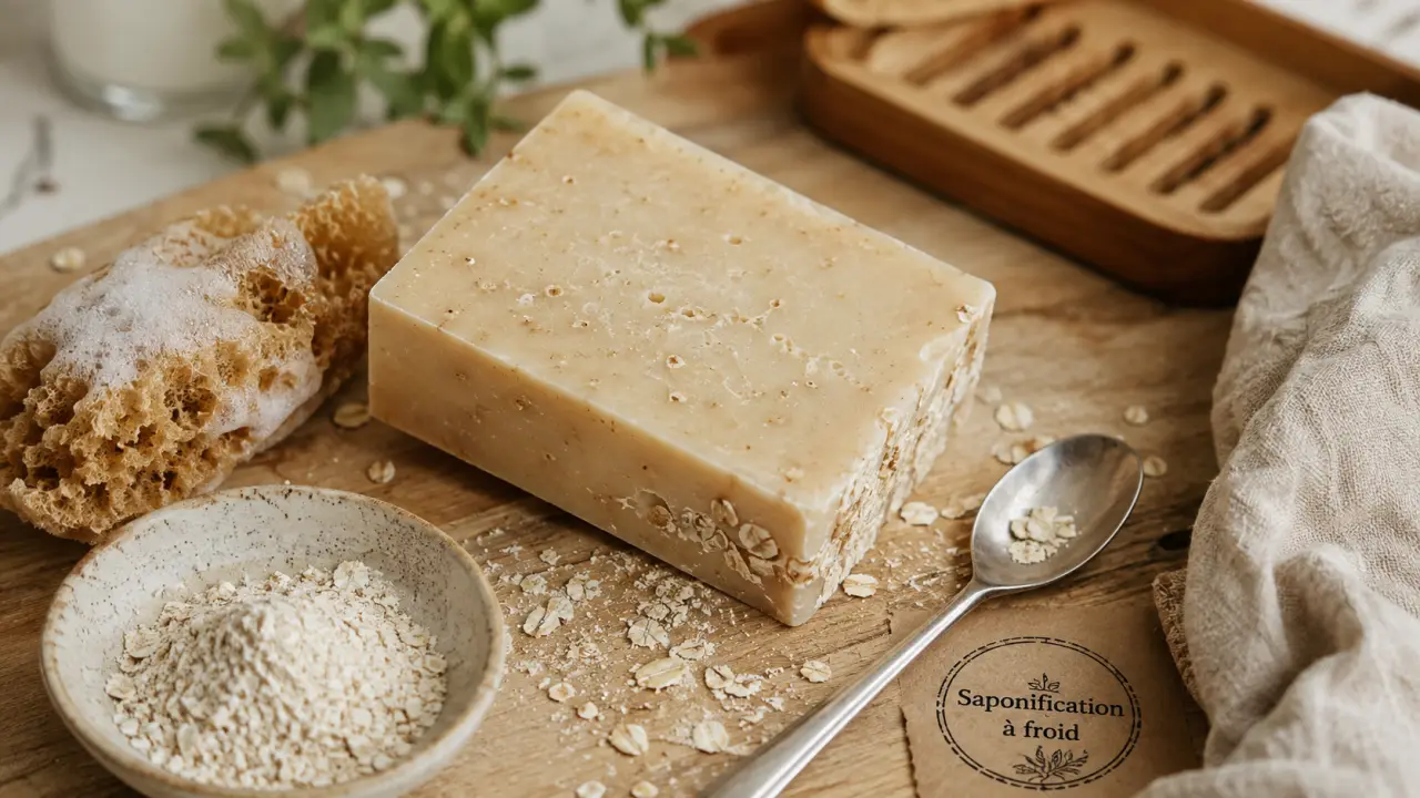 Savon solide corps bio pour peau sèche, sensible ou grasse