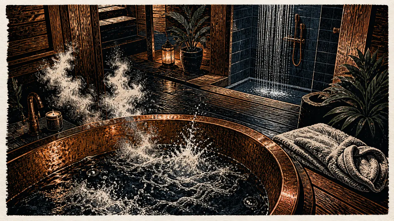 Tout savoir sur l'hydrothérapie : chaud, froid, jets en spa