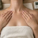 Auto massage lymphatique 10-15 minutes, jambes plus légères, pression douce