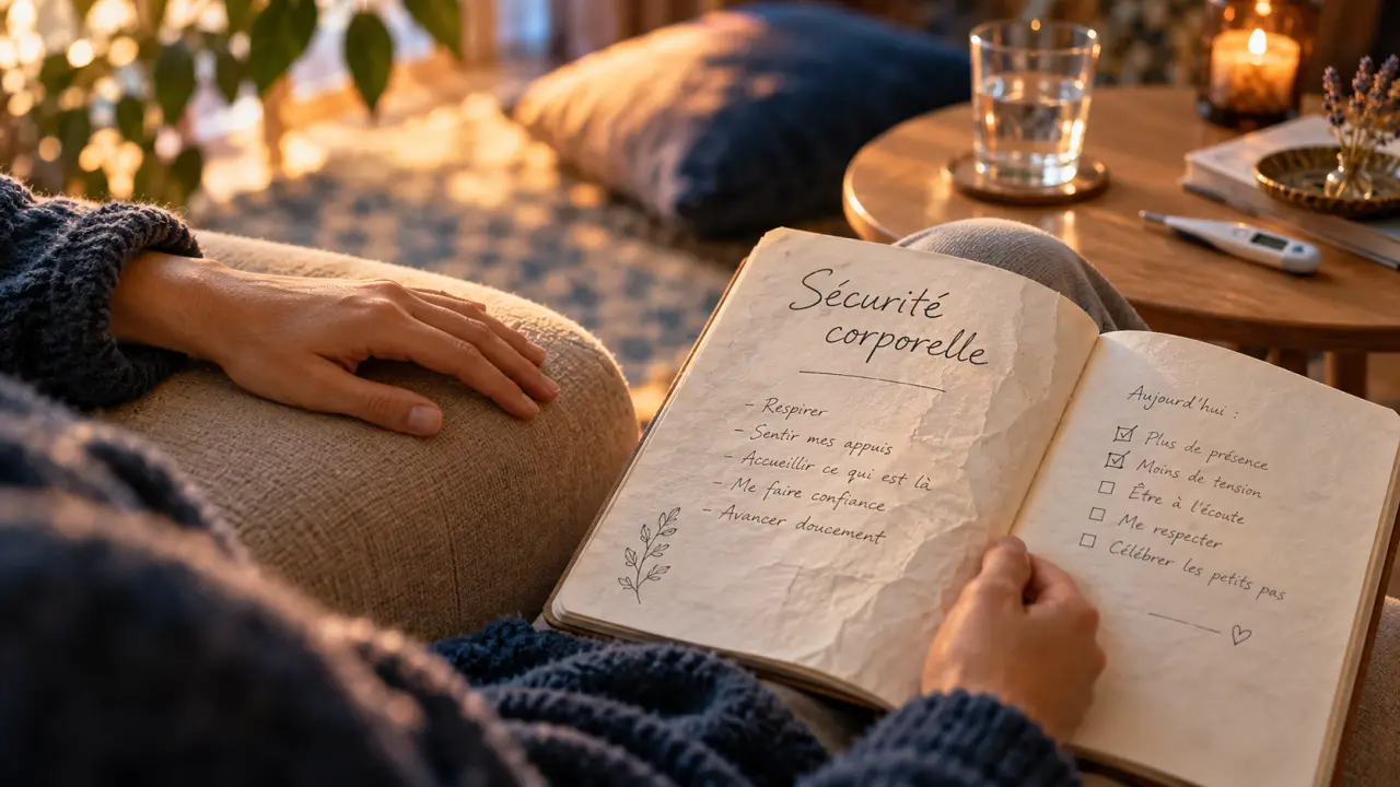 Thérapie somatique : sécurité corporelle, séance apaisante